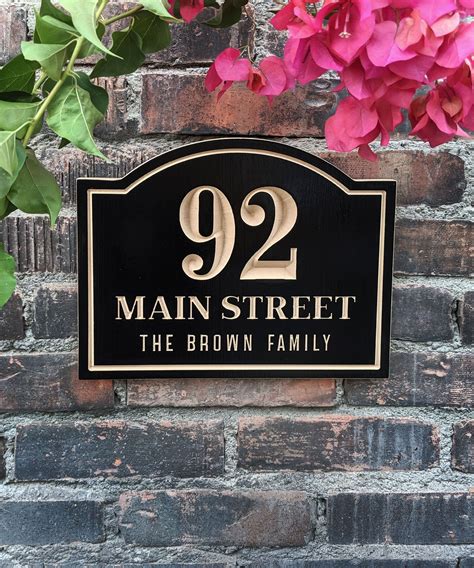 personalized house signs